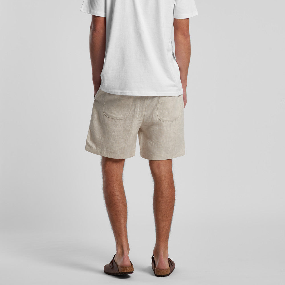 SUBURB LINEN SHORTS 18"