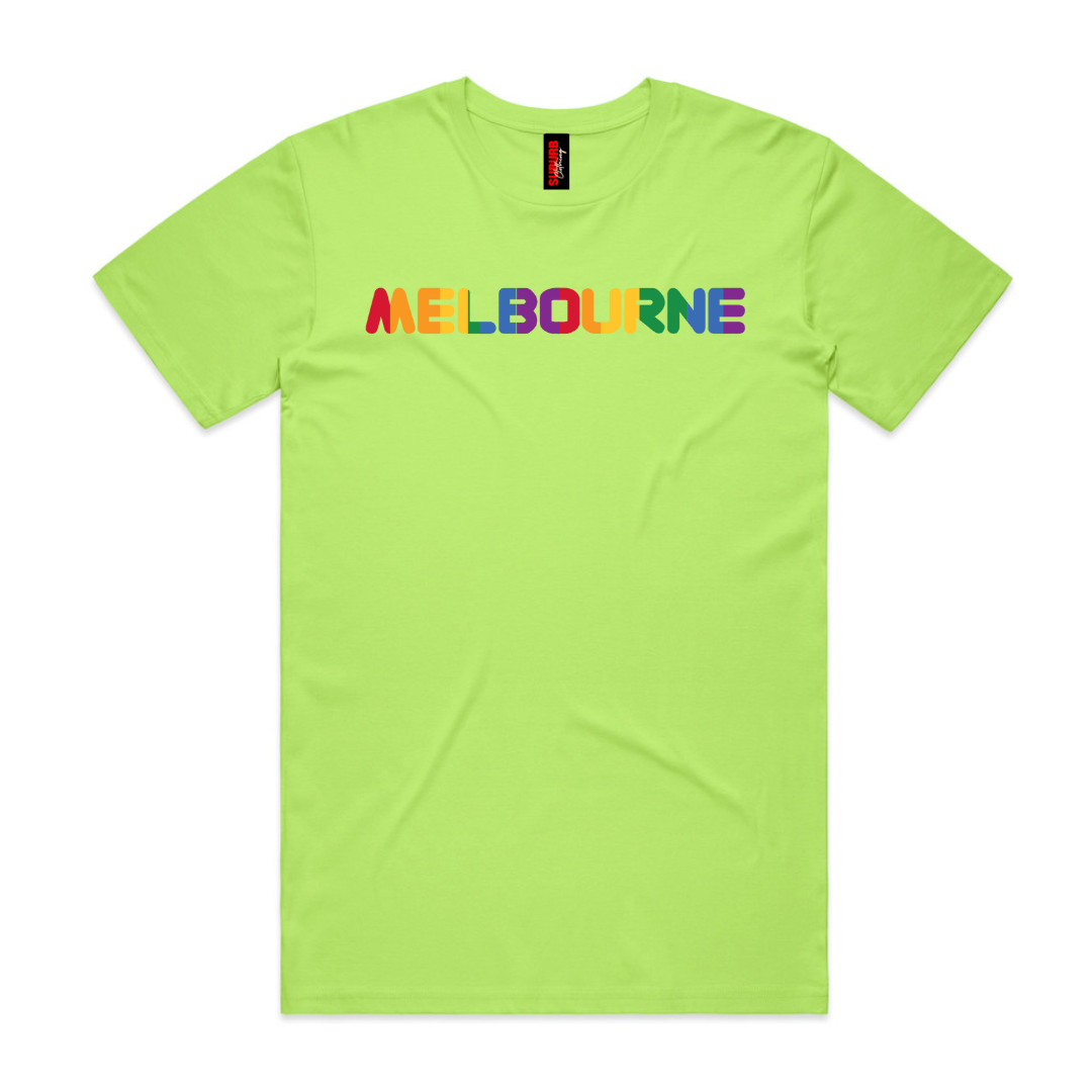 SUBURB CITIES COLLECTION TEE - MELBOURNE - PRIDE