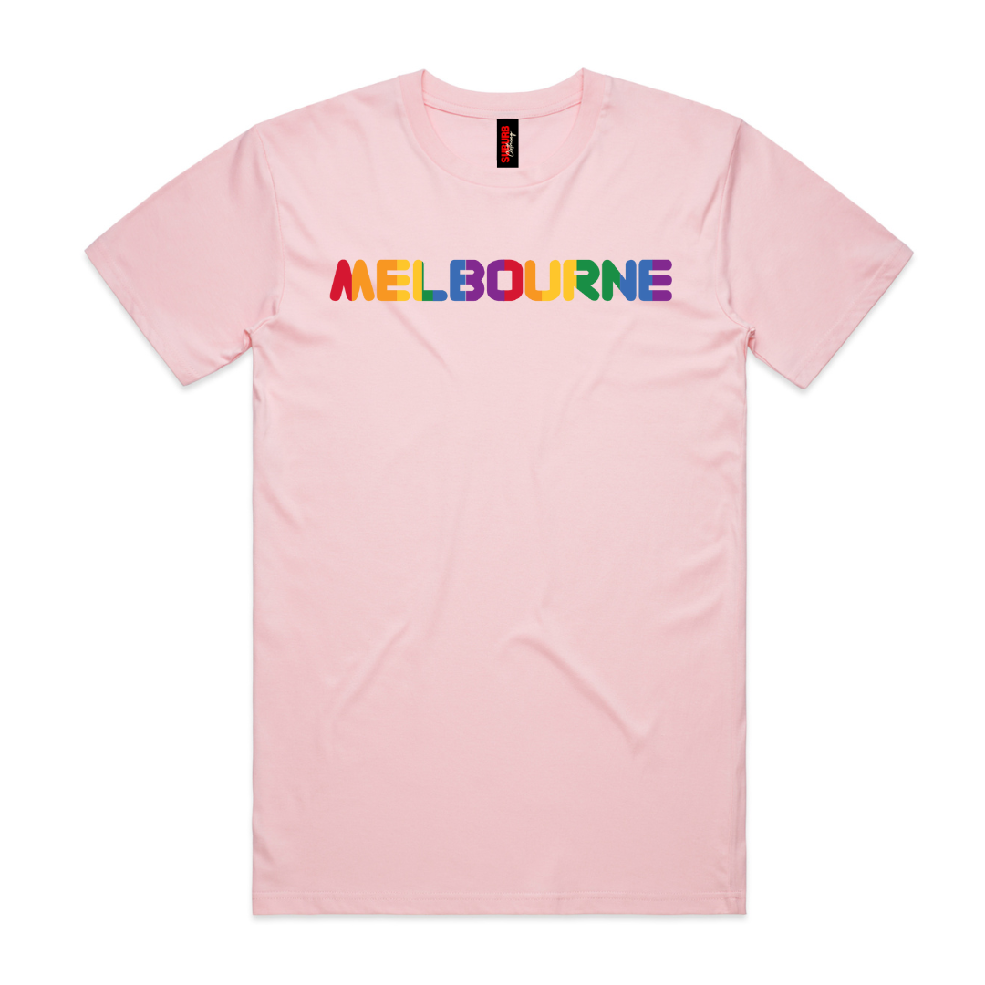 SUBURB CITIES COLLECTION TEE - MELBOURNE - PRIDE