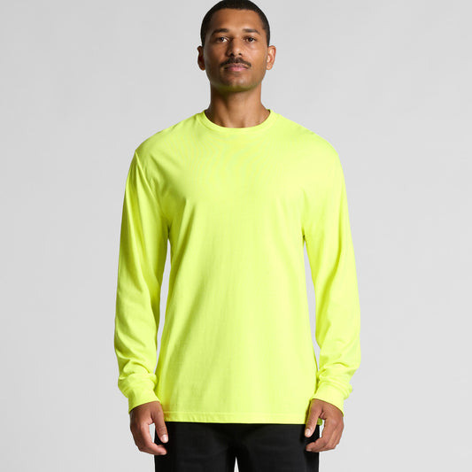 Premium Block Safety L/S Tee 5054F - YELLOW