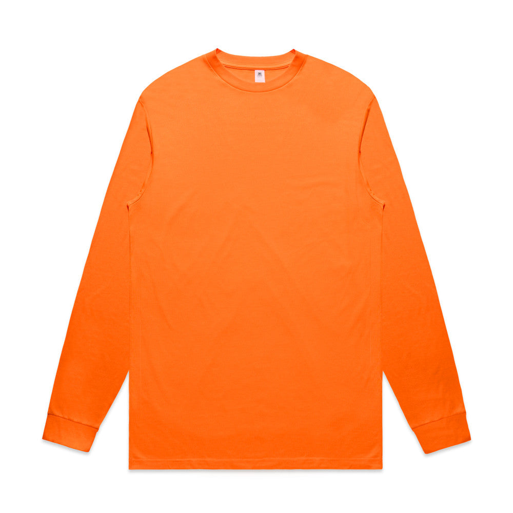 Premium Block Safety L/S Tee 5054F - ORANGE