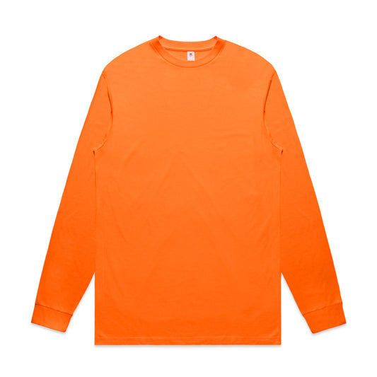 Premium Block Safety L/S Tee 5054F - ORANGE