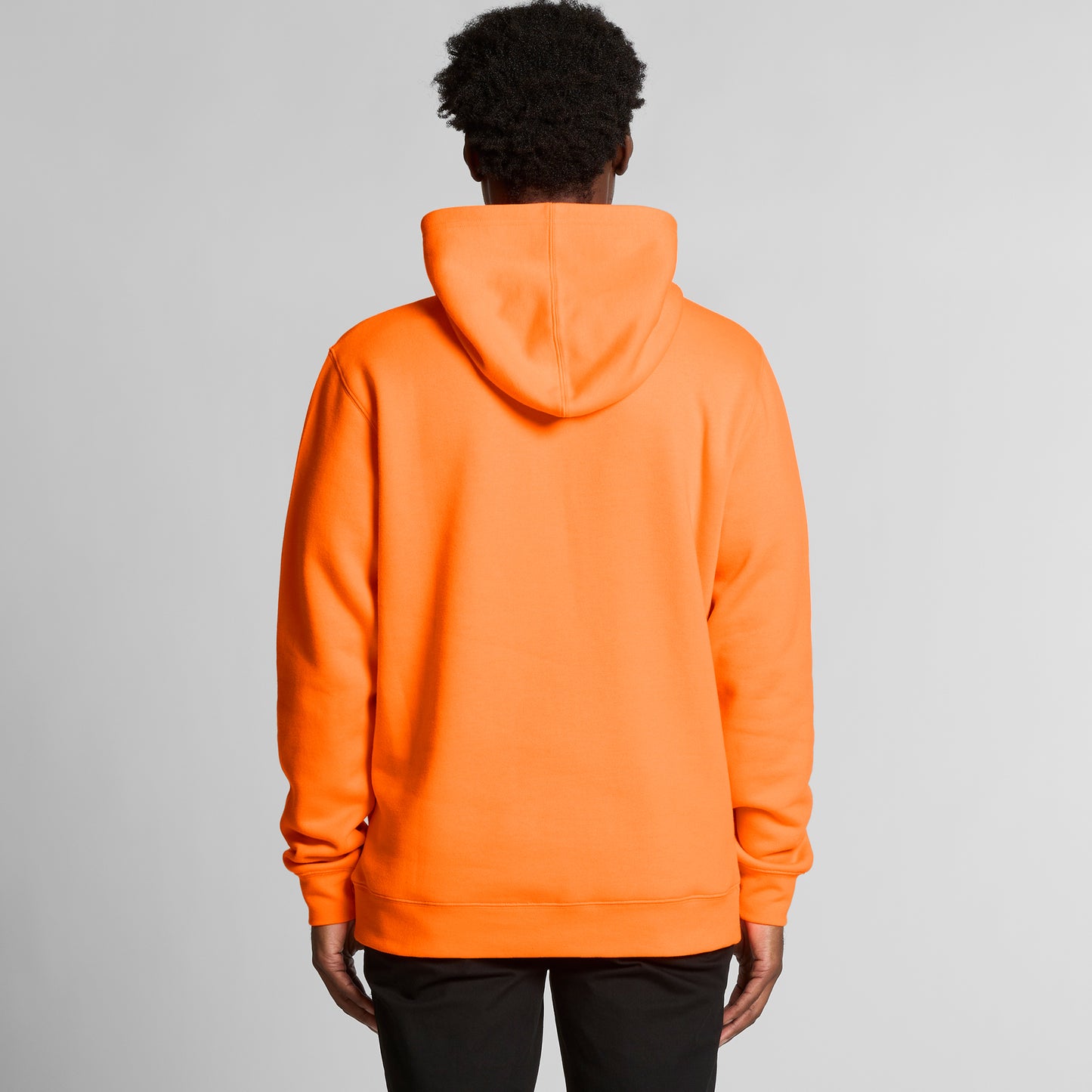 HEAVY WEIGHT HI-VIS SAFETY HOODIE - ORANGE