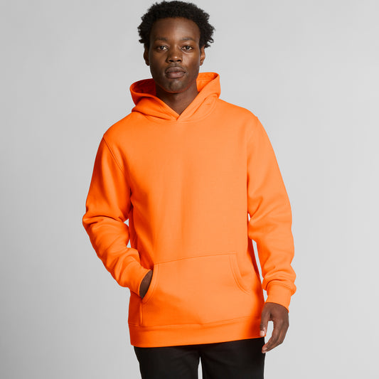 HEAVY WEIGHT HI-VIS SAFETY HOODIE - ORANGE