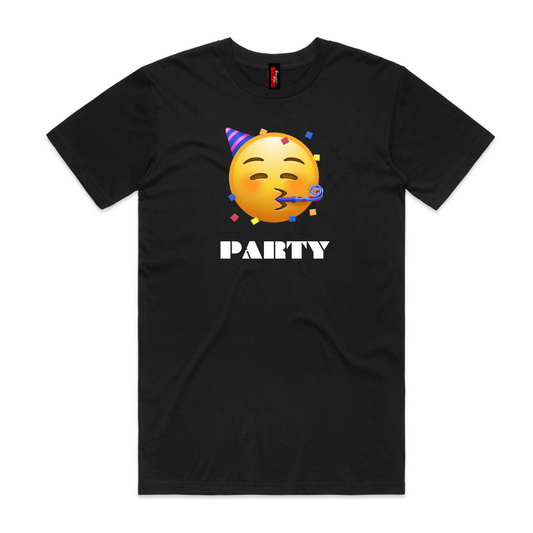 SUBURB PARTY TEE - BLACK