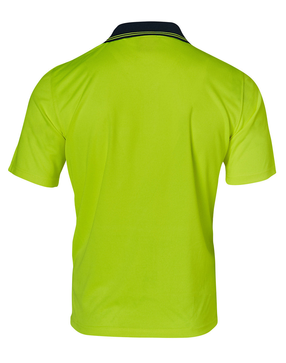 SW01CD High Visibility CoolDry Short Sleeve Polo - YELLOW