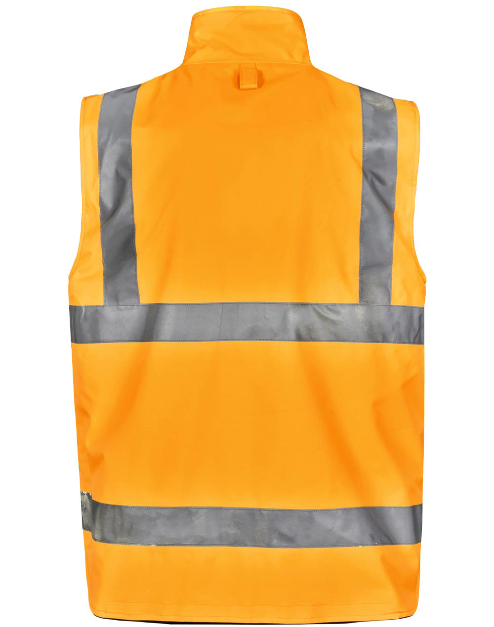 SW76 VIC Rail Hi Vis Reversible Safety Vest - Unisex - ORANGE/NAVY