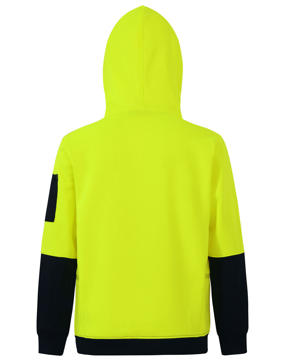 PREMIUM HI-VIS WATER & WIND RESISTANT HOODIE - YELLOW