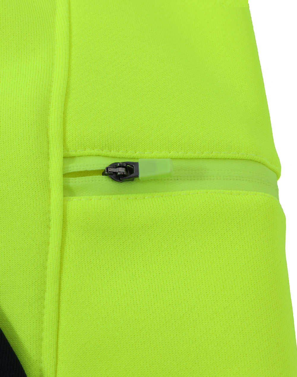 PREMIUM HI-VIS WATER & WIND RESISTANT HOODIE - YELLOW