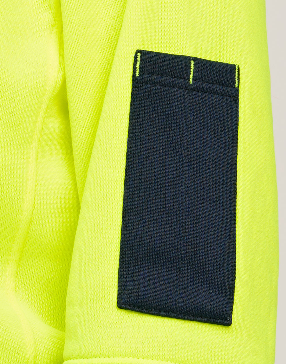 PREMIUM HI-VIS WATER & WIND RESISTANT HOODIE - YELLOW